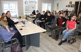 Встреча со студентами в СРО «Союз профессиональных строителей»