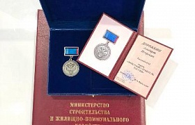 Руководитель Представительство РСС в Тамбовской области А.И.Дорожкин награжден знаком «Почетный строитель России»
